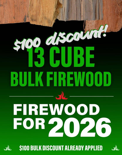 13 Cube Bulk Firewood